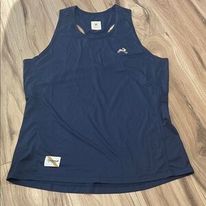 Tracksmith Midnight Blue Performance Tank Top